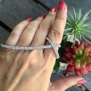 Rhinestones Palm Bracelet